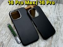 Чехол кожаный Leather Case MagSafe на iPhone 16 Pro Max