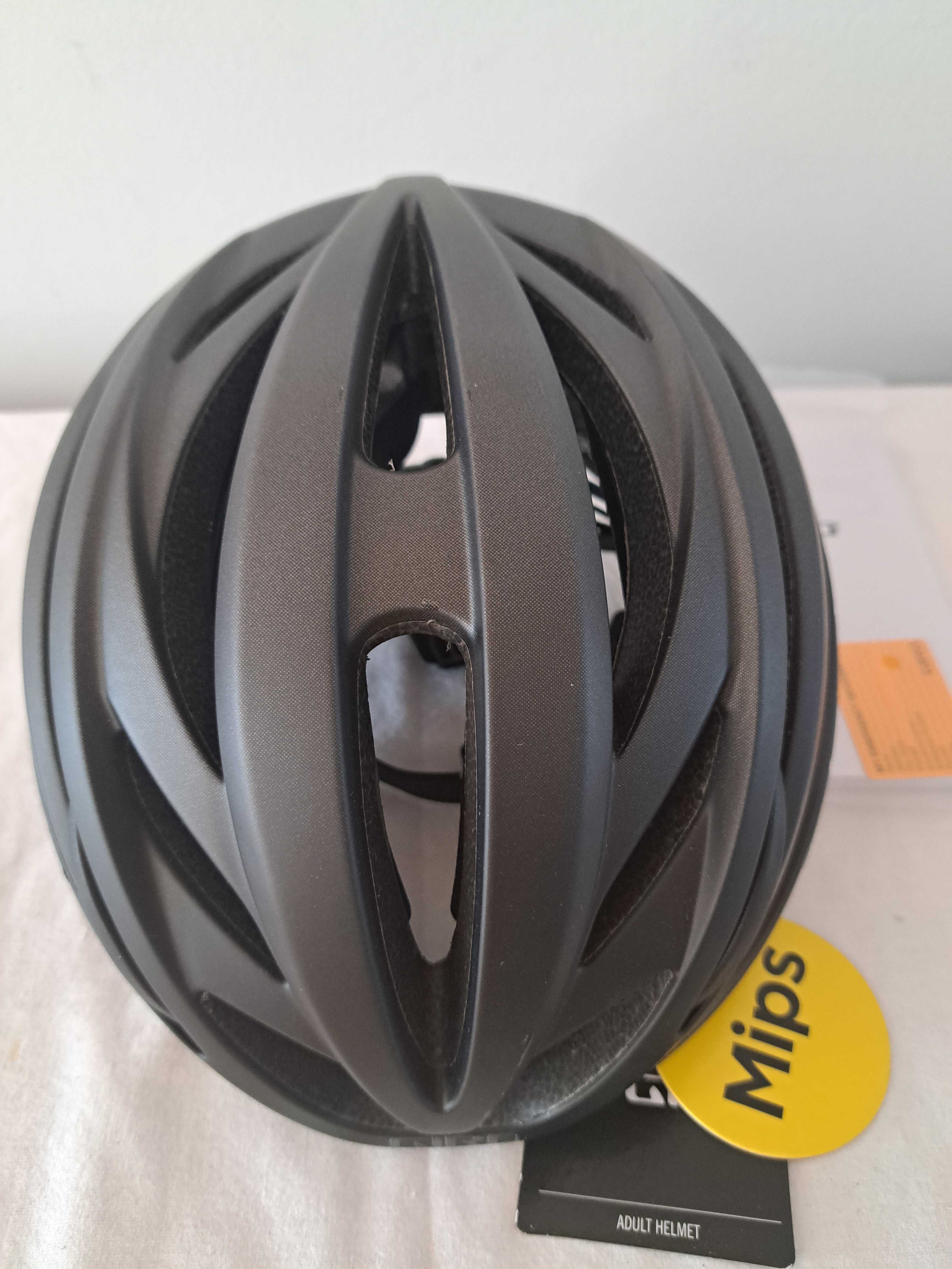 Kask rowerowy Giro Syntax Mips Mat Black S 51-55cm