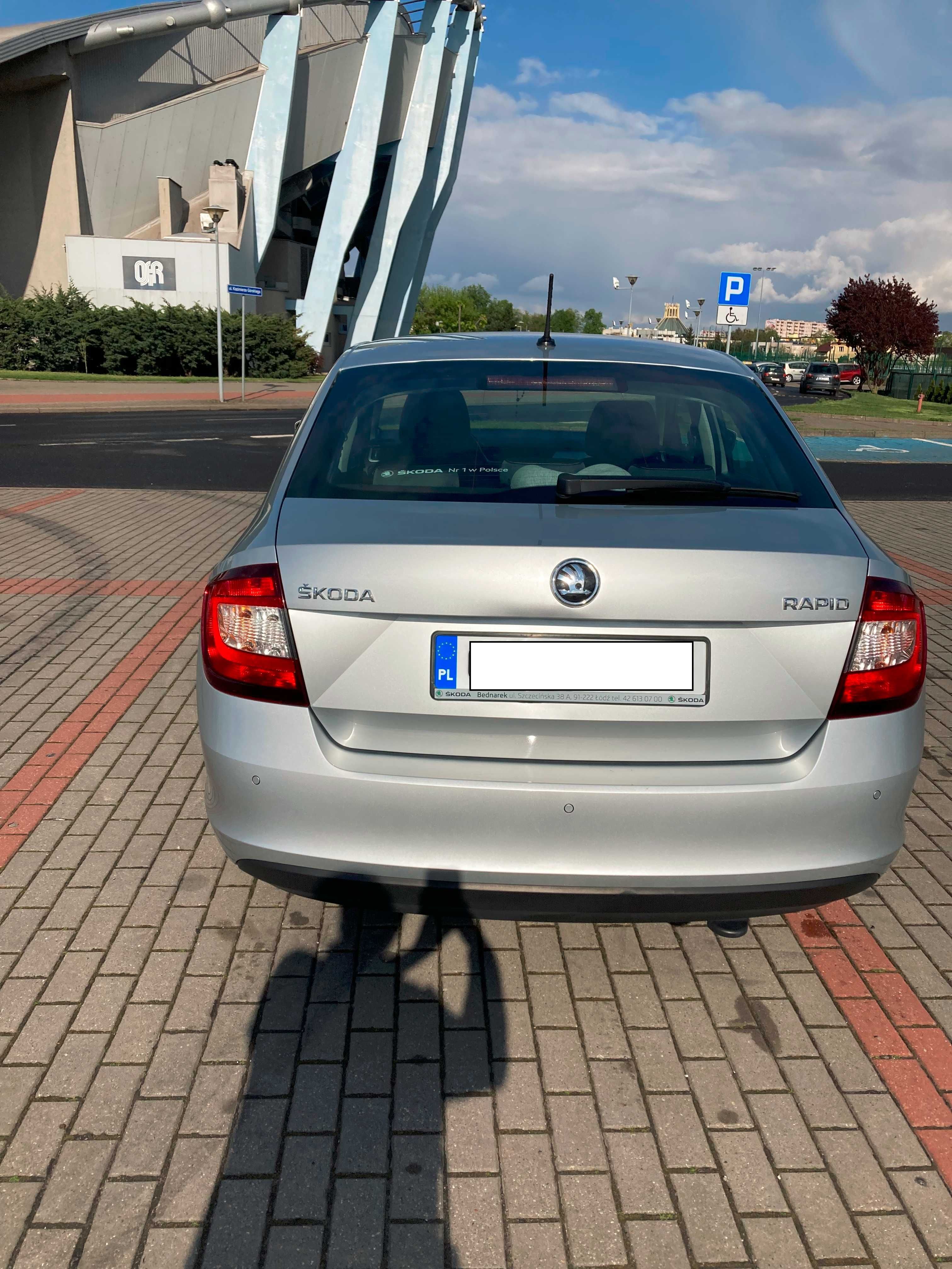 Skoda RAPID  z małym przebiegiem