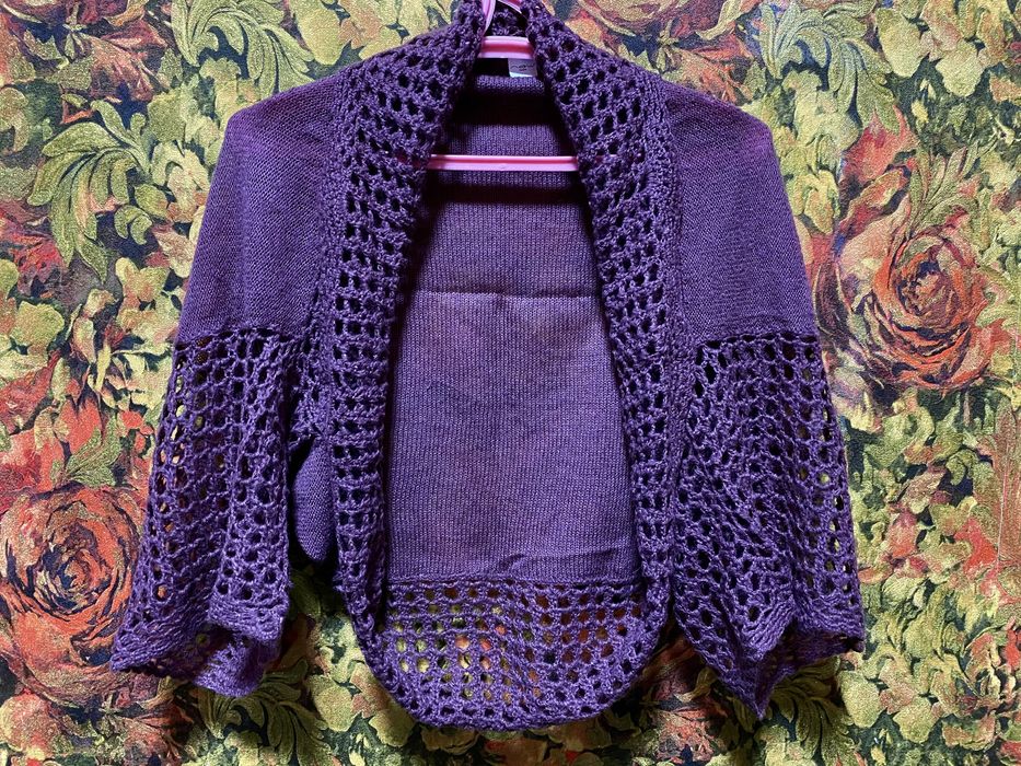 Болеро-палантин. кофта. кофточка. кардиган. свитер. Накидка.