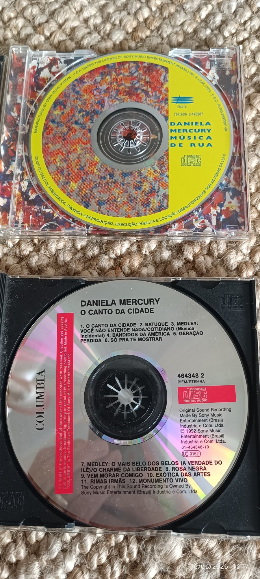 Daniela Mercury 2 cds