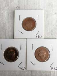 Colecção completa de moedas de 10 centavos de 1924 a 1940