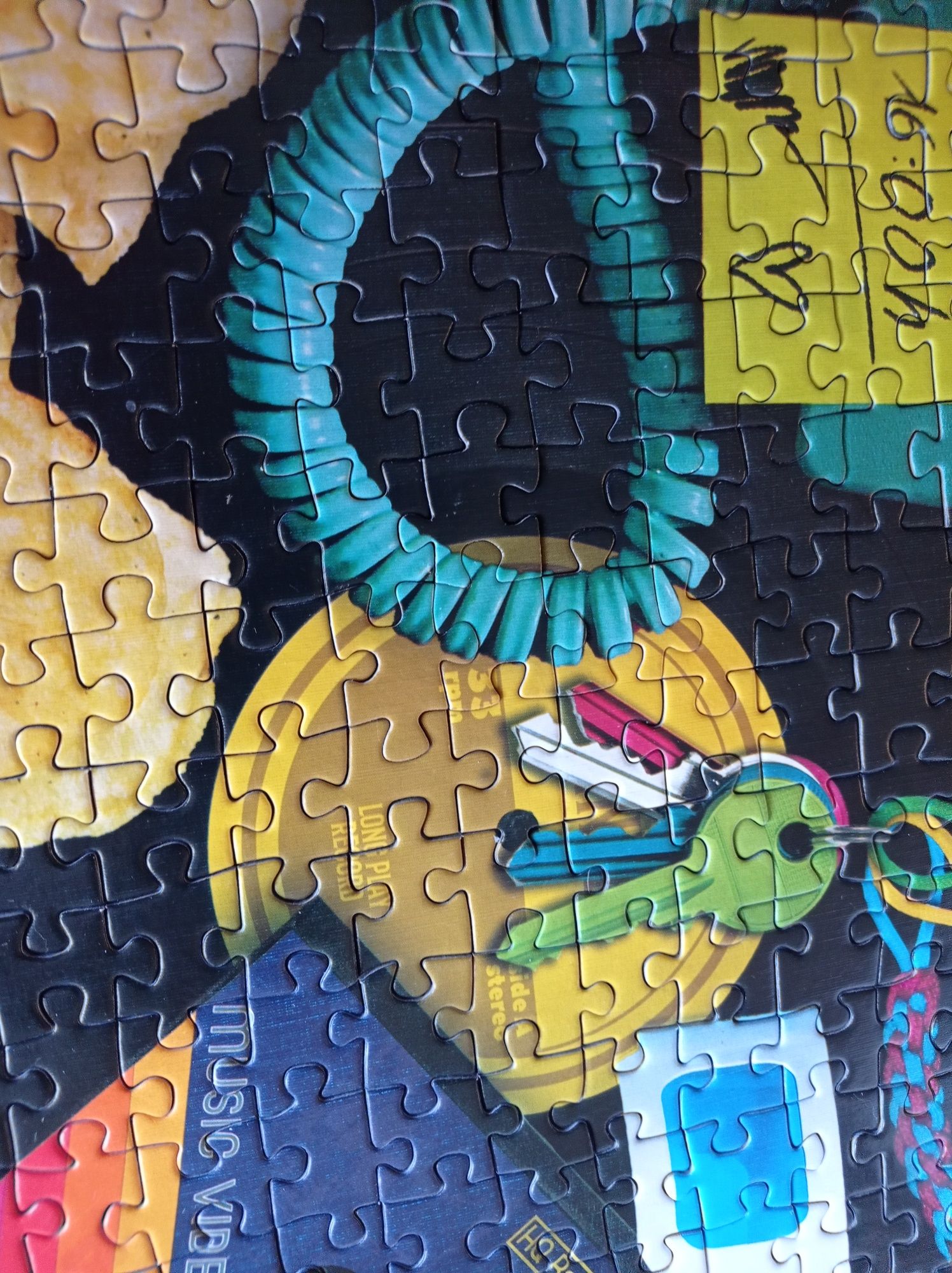 Puzzle Clementoni 1000, Nostalgia - lata 80-te, kompletne
