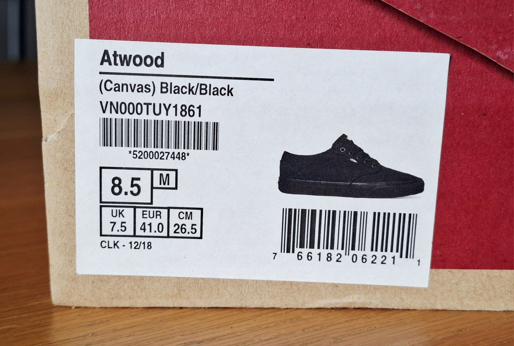 Buty  Vans  Black