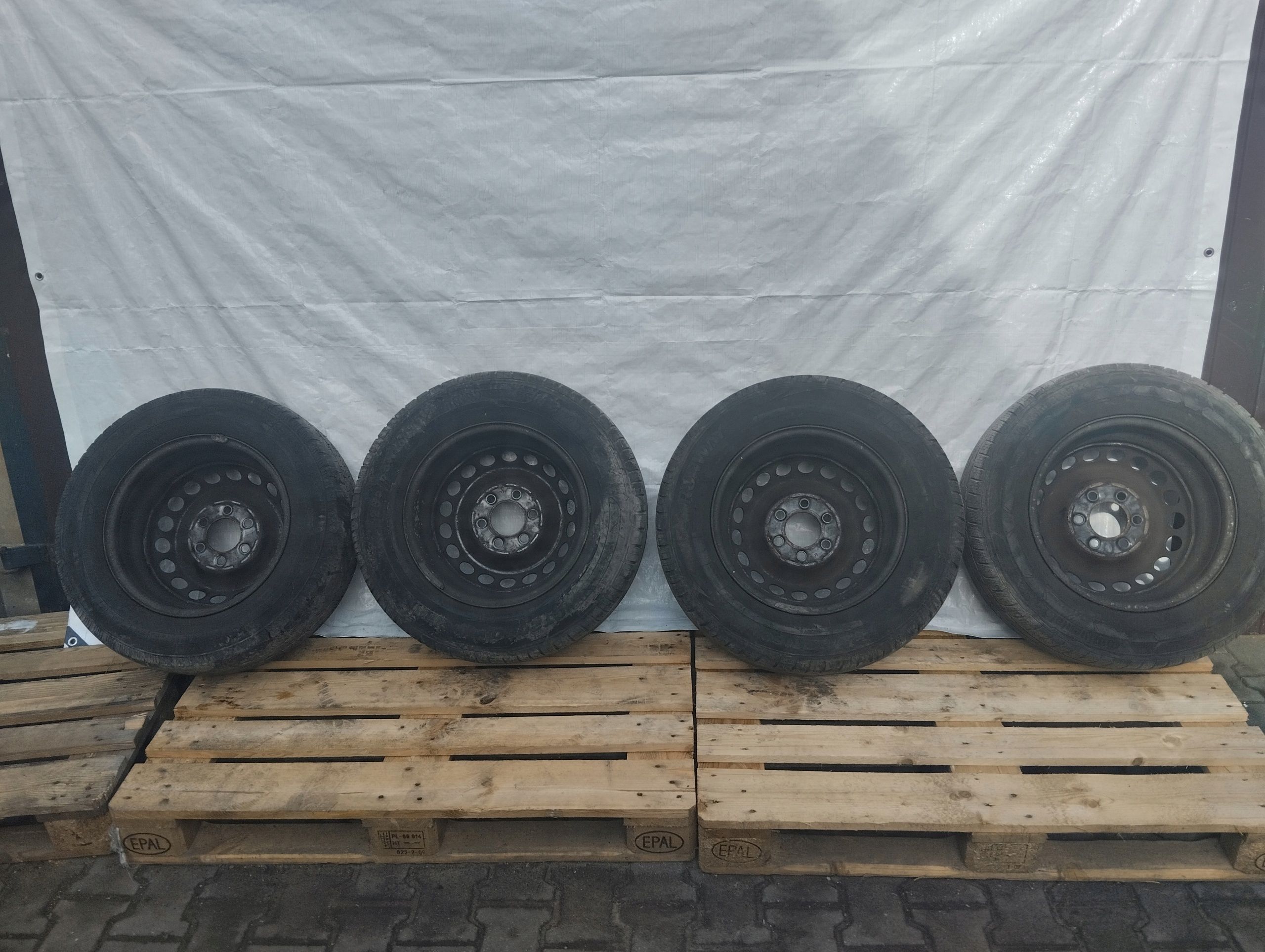 Koła Felgi Stalowe Sprinter W906 Crafter 6.5"x166x130 et