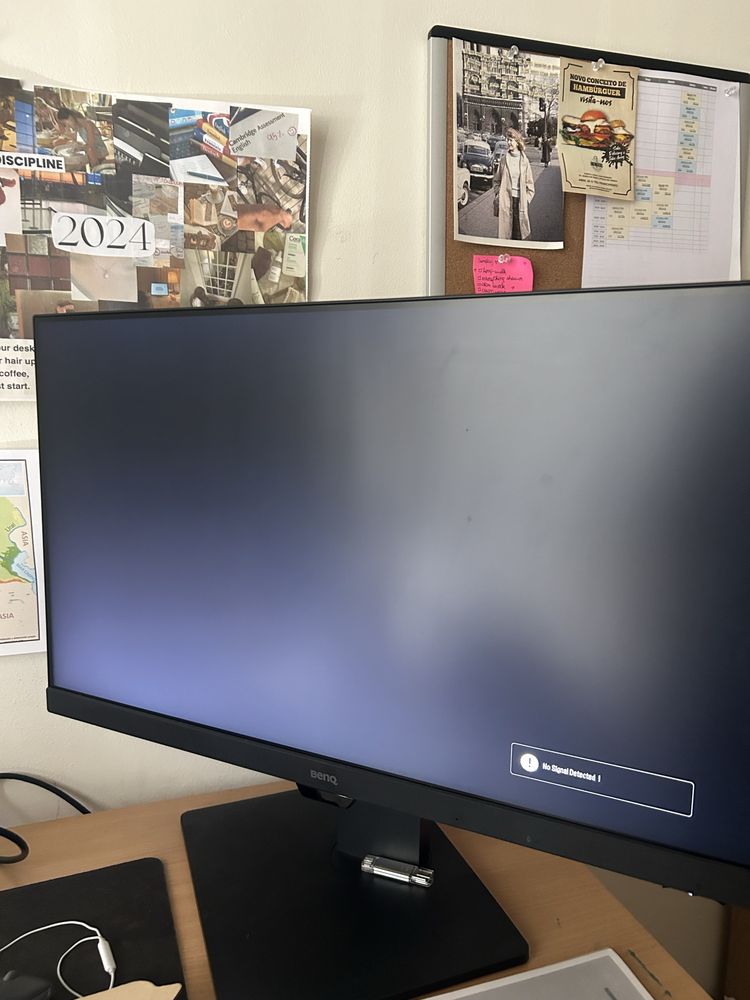 Monitor Benq 24 polegadas com entrada hdmi e ucb-c