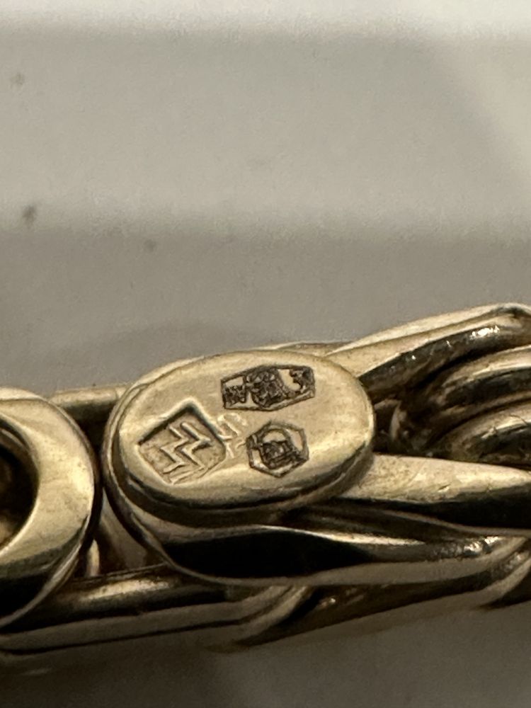 Łańcuszek złoty 585 Królewski