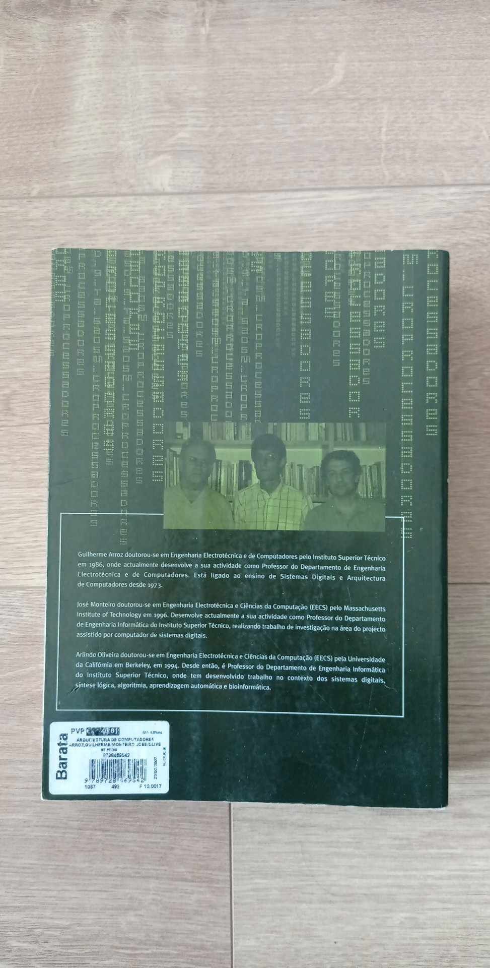 Livros Álgebra Linear e Arquitetura de Computadores