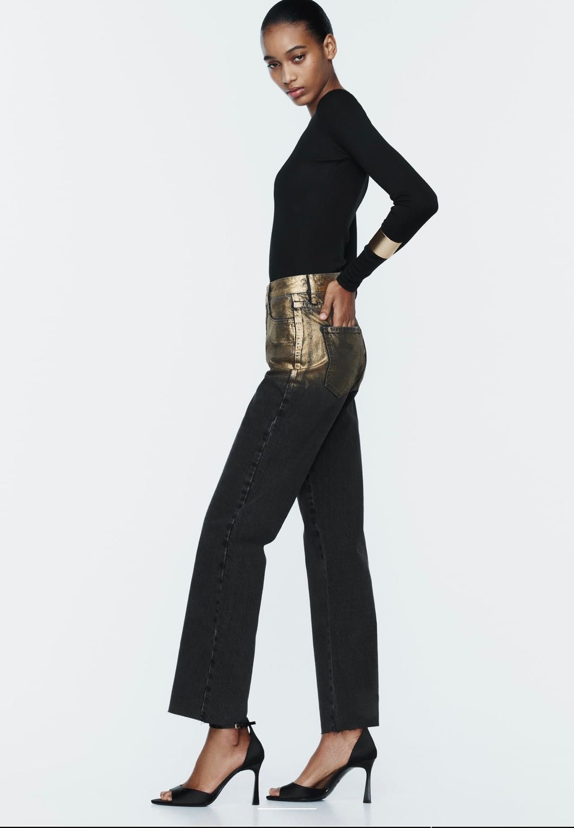 Джинси Zara Z 1975 high waist