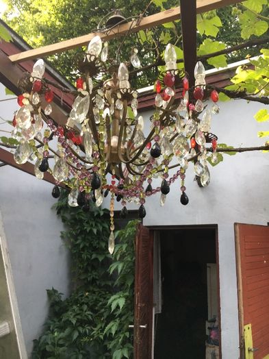 Żyrandol zabytkowy