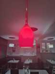 Lampa wisząca szklana