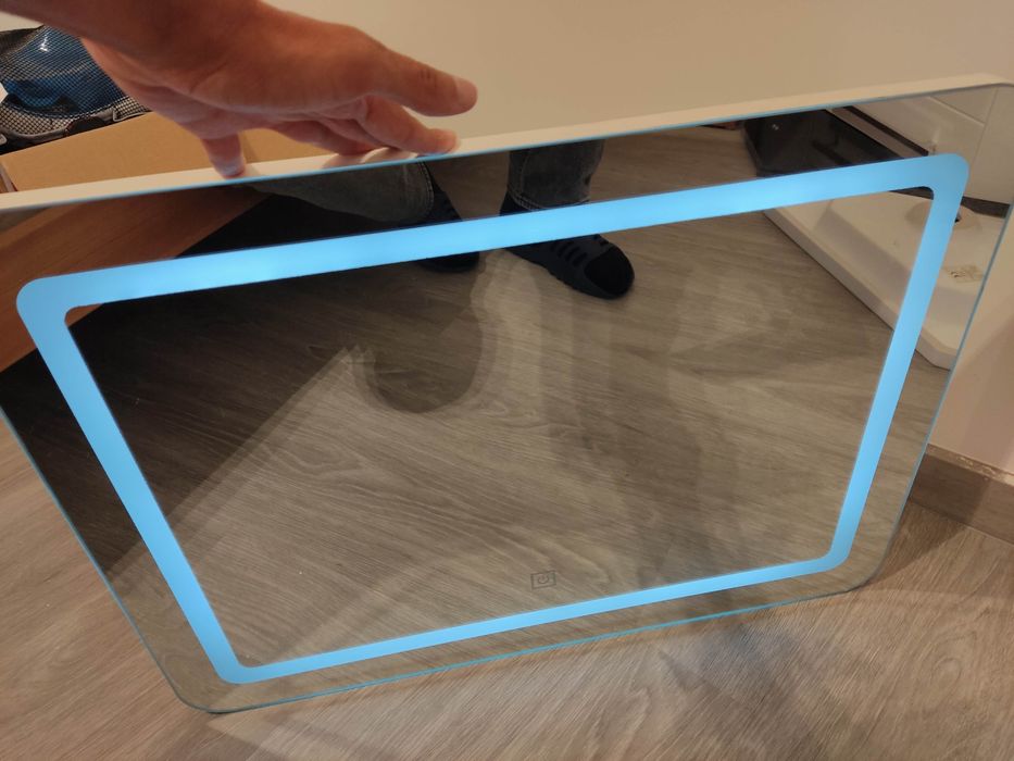 Espelho WC / casa de banho, com luz touch