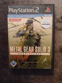 Metal gear solid subsistence big box PlayStation 2 PS2