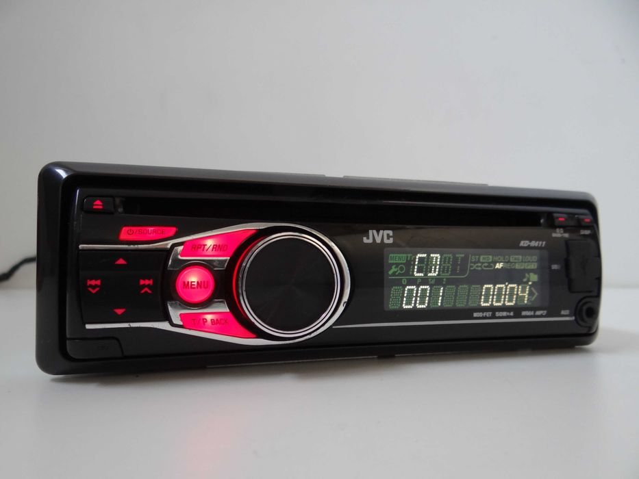 Radio samochodowe JVC KD-R411 usb*aux*cd*mp3*wma*nr89