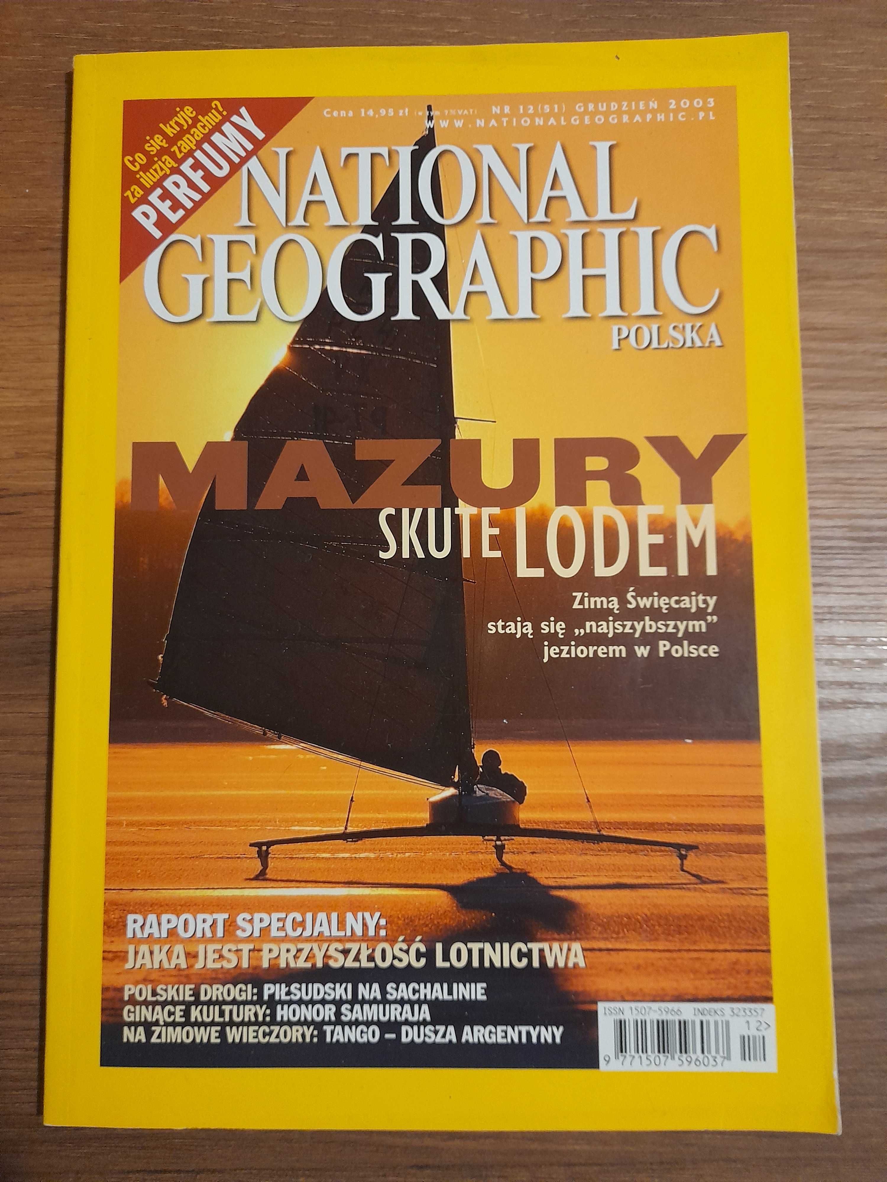 National Geographic Polska nr 10 i 12 2003