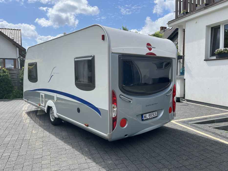 Przyczepa kempingiwa Burstner belcanto 460 TL klima, mover