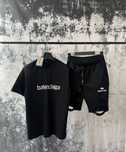 BALENCIAGA шорты футболка черная оверсайз мужская оригинал