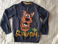 Sweterek Scooby-Doo rozmiar 122