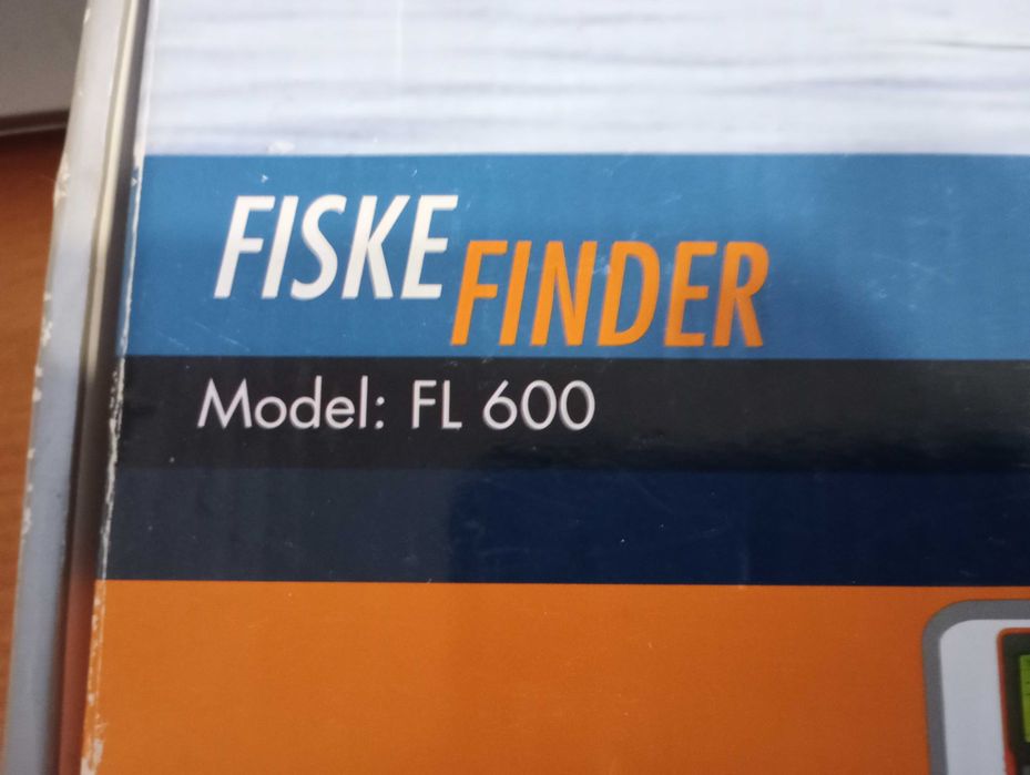 Wędkarska echosonda na ryby i pod lód FISK HITTARE MODEL; FL 600