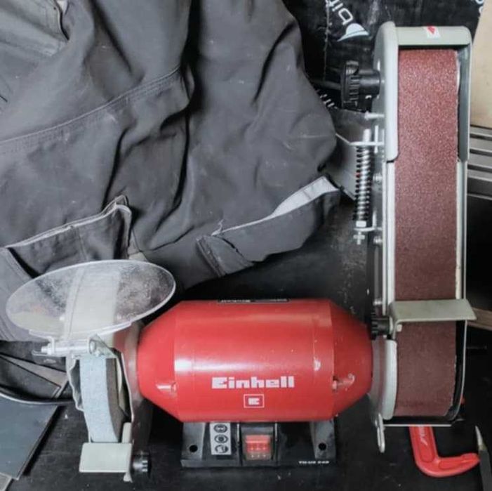 Szlifierka taśmowa stołowa einhell th-us 240