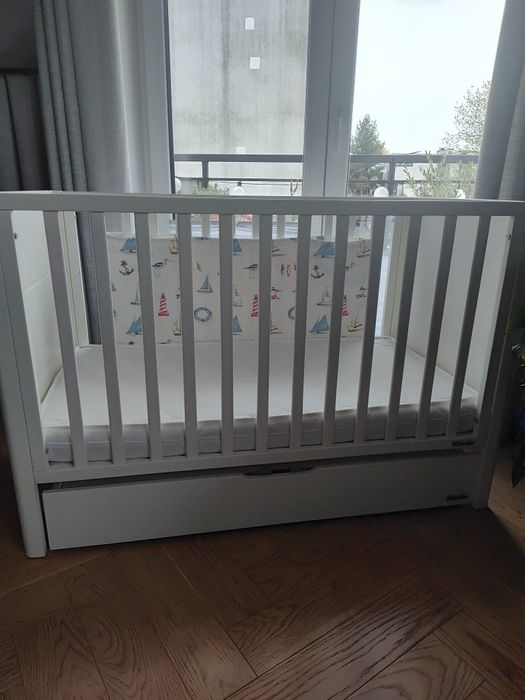 Łóżeczko Woodies Smooth Cot 120x60