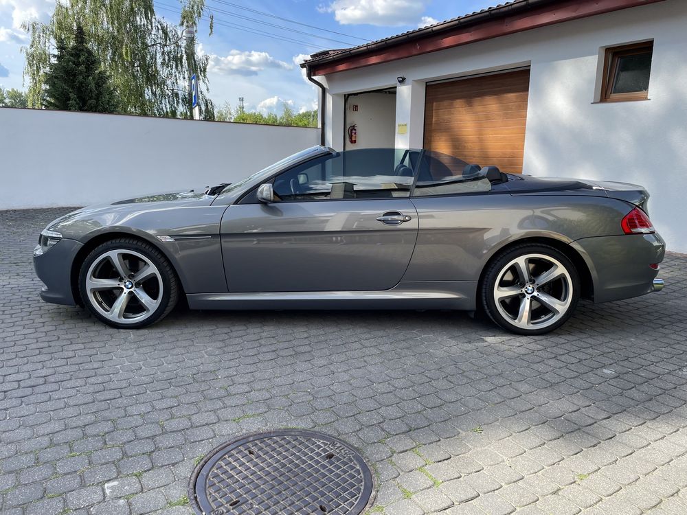 Uszkodzone BMW serii 6 E64 po Liftingu 635d