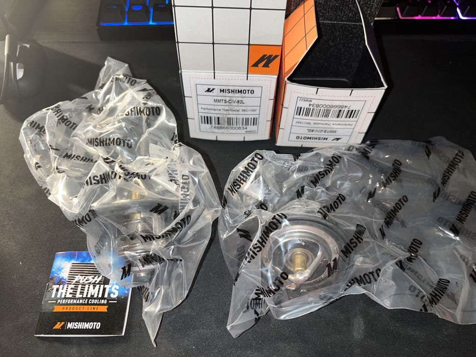 NOVO 2x Mishimoto Racing Thermostat Honda Civic 1992 a 2000