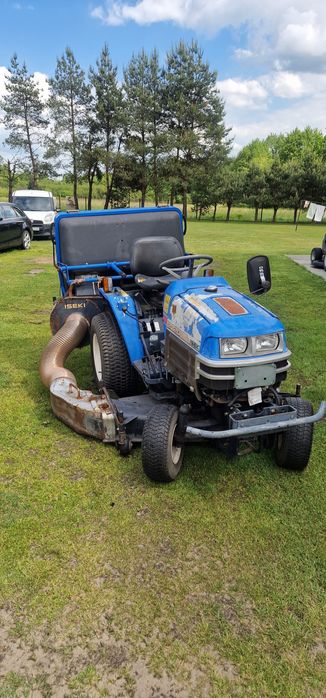 Tylny kosz do koszenia do traktorka iseki 2120