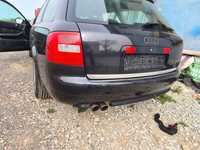 ZDERZAK TYLNY czarny tył z czujnikami Audi A6 C5 lift 2002r Kombi LZ9W