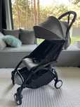 STOKKE babyzen YOYO2 wózek spacerowy czarny stelaż + szary tapicerka