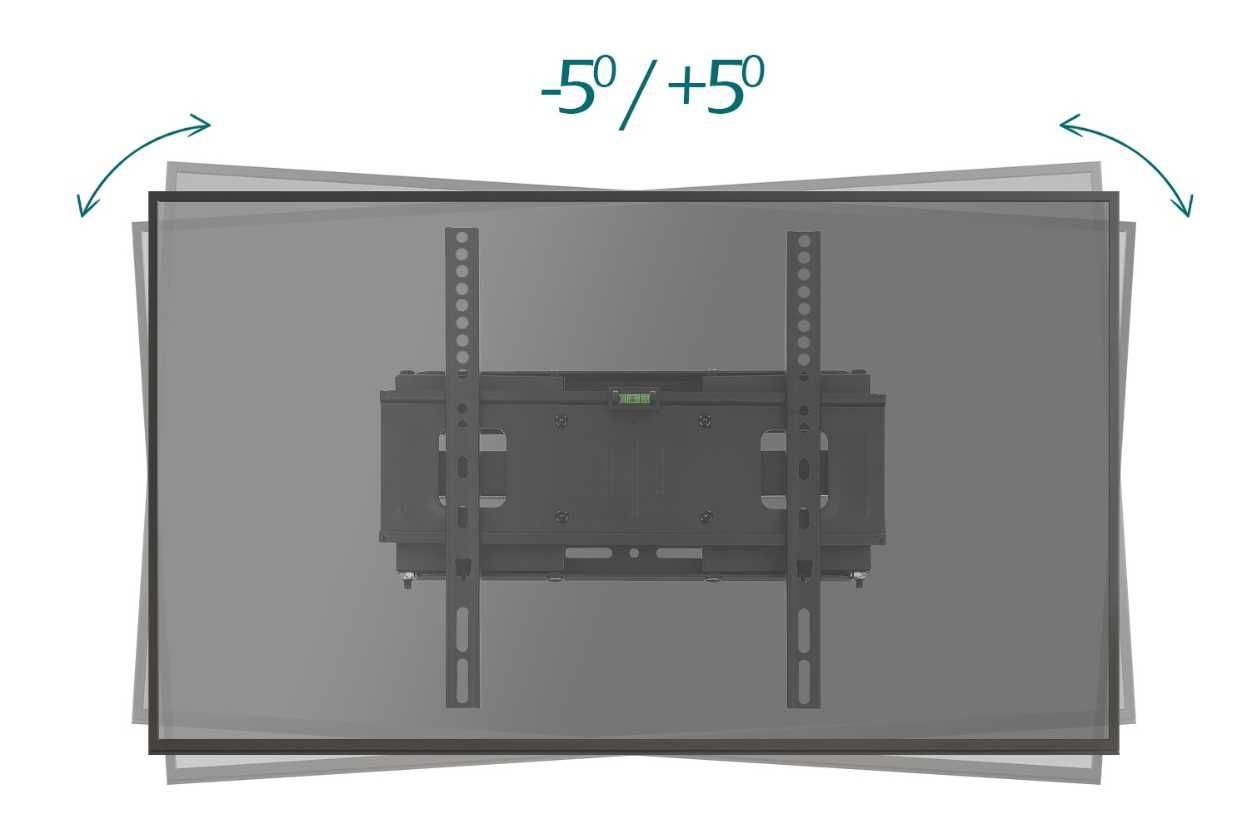 Uniwersalny UCHWYT do TV TELEWIZORA WIESZAK TV 25-70 cali Regulowany