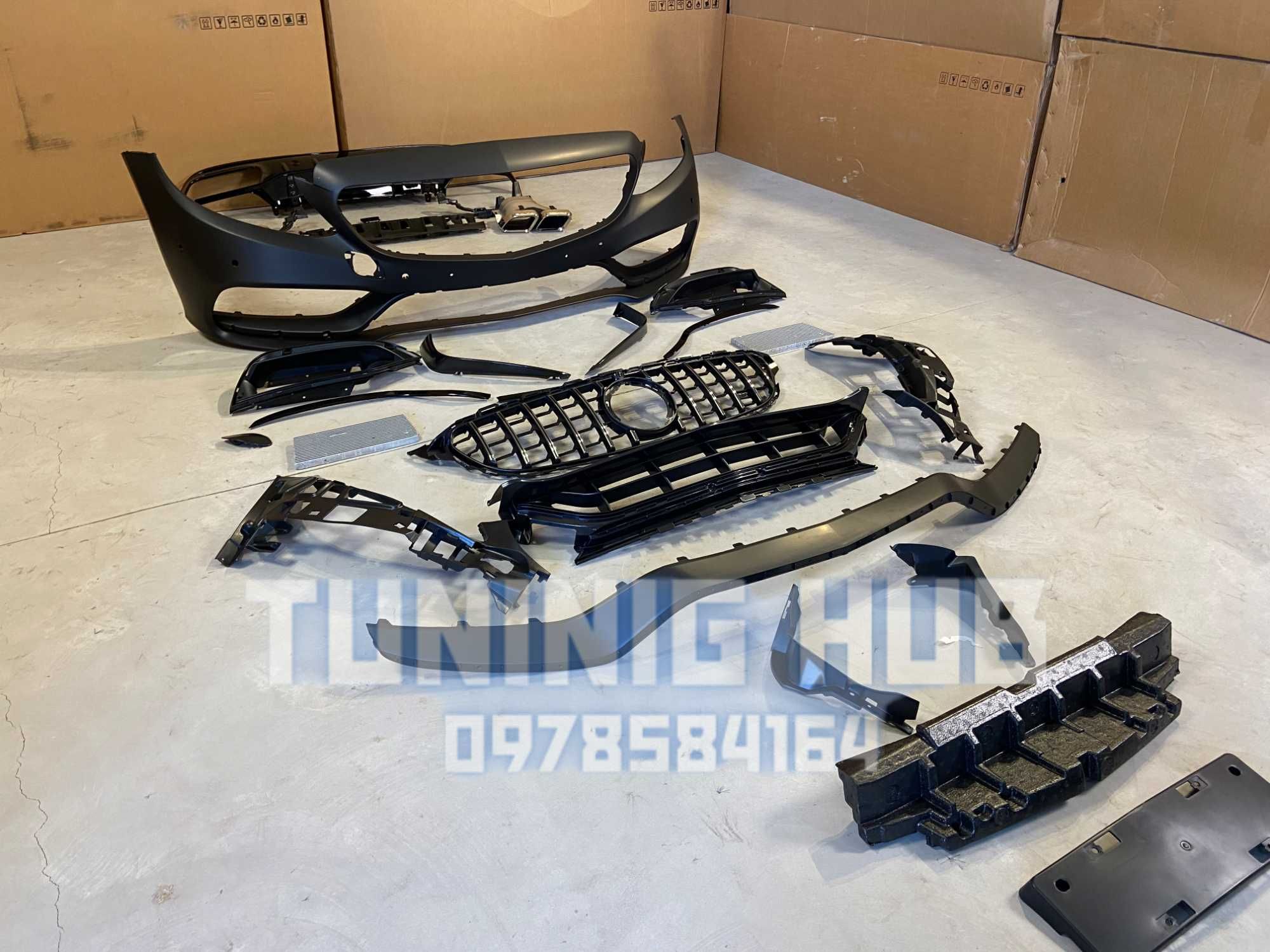 обвес Mercedes C-Class W205 14-18 C63 AMG комплект мерседес амг 205 с