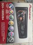 Radio Pioneer DEH-1800UBA CD USB AUX MP3 4x50W samochodowe