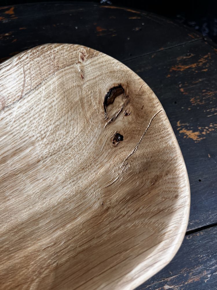 Wooden serving platter