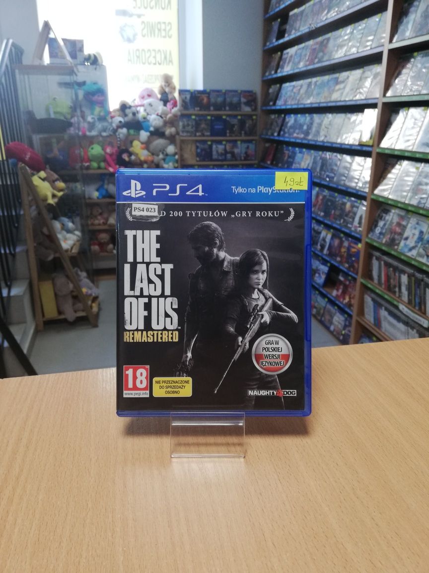 PS4 PS5 The Last of Us Remastered PL PlayStation 4 PlayStation 5