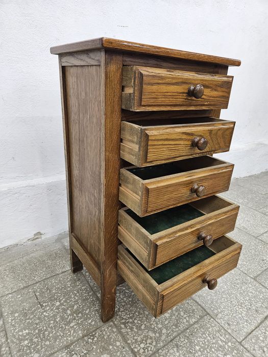 Mała stylowa komódka rustykalna z szufladami /