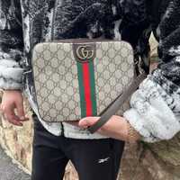 Сумка мессенджер Gucci Premium чоловіча