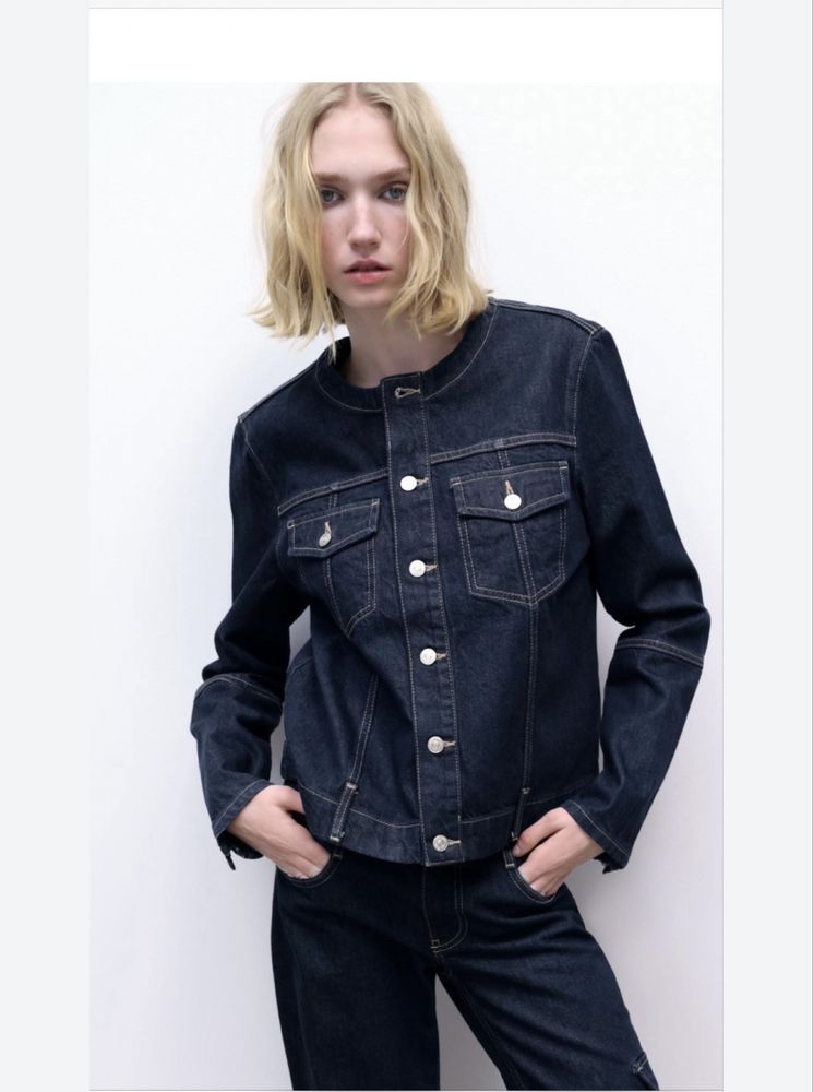 Сет костюм zara юбка и куртка