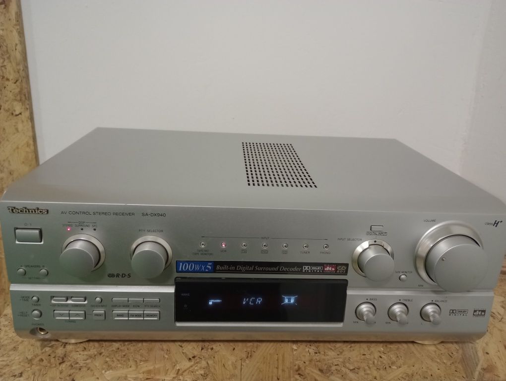 Amplituner Technics SA-DX940 5.1  topowy model