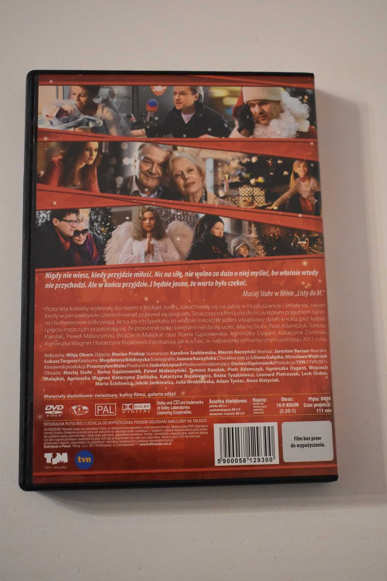 List do M. film DVD