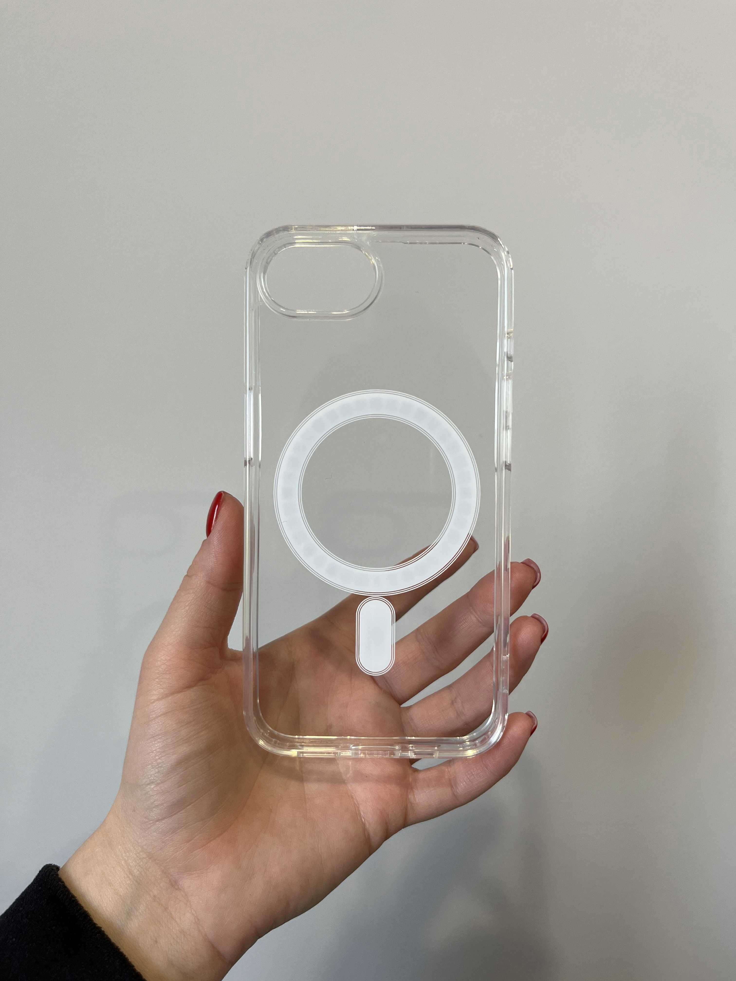 Чохол Clear Magsafe для iPhone 16e айфон SE 4 чехол айфон 16е