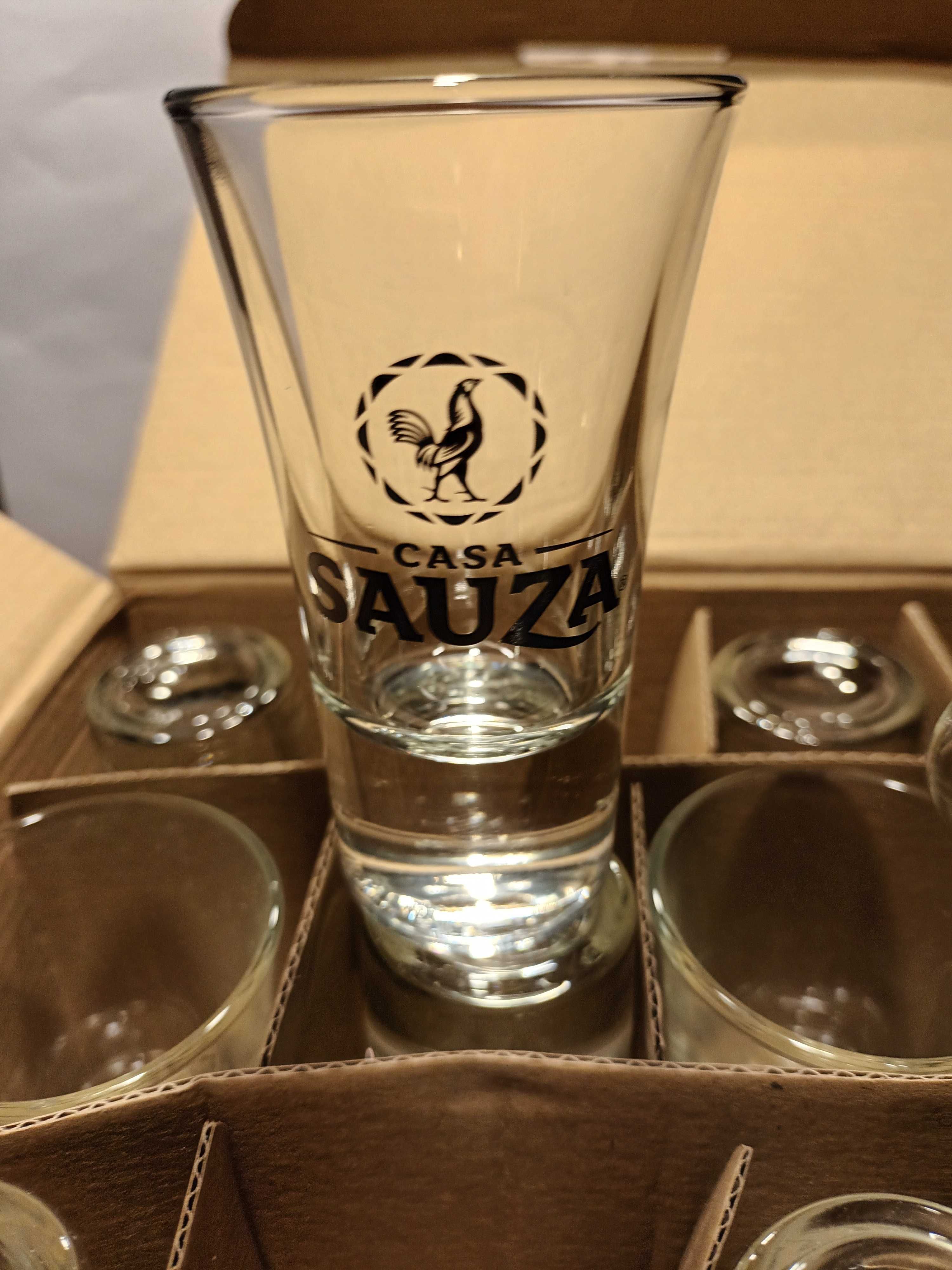 Zestaw kieliszków do tequili SAUZA 50 ml. zestaw 6 lub 12 szt. NOWE