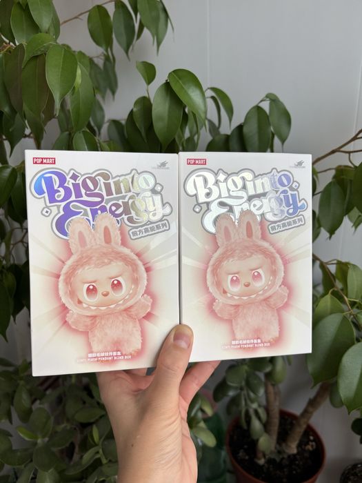 РОЗПРОДАЖ! Labubu Big Into Energy 3 від бренду POP MART, оригінал