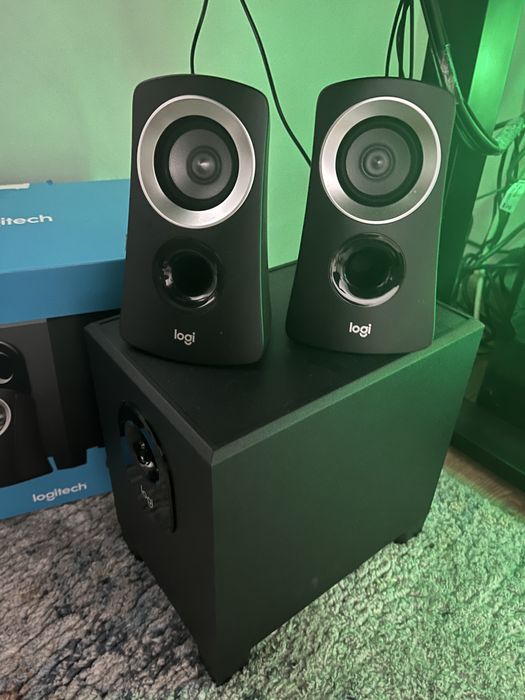 Głośniki do komputera logitech z313 idealny stan