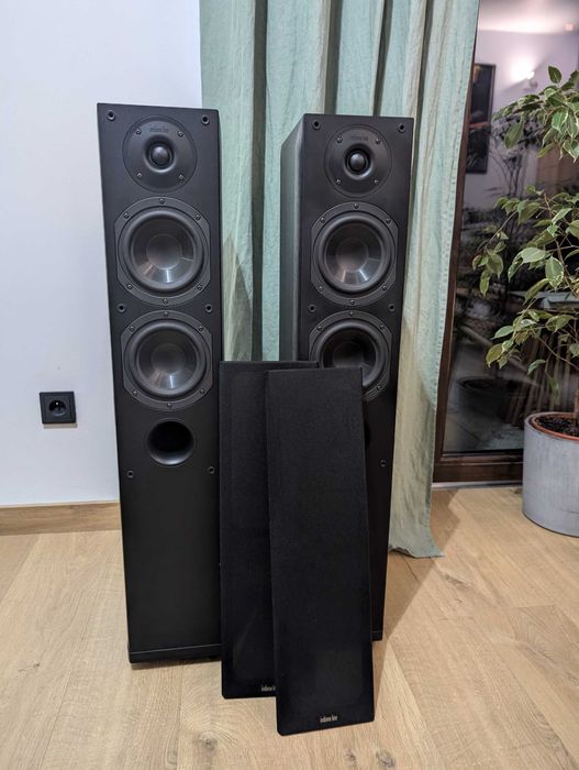 Kolumny głośniki podłogowe Indiana Line Nota 550 X 550x Czarne 2 szt.