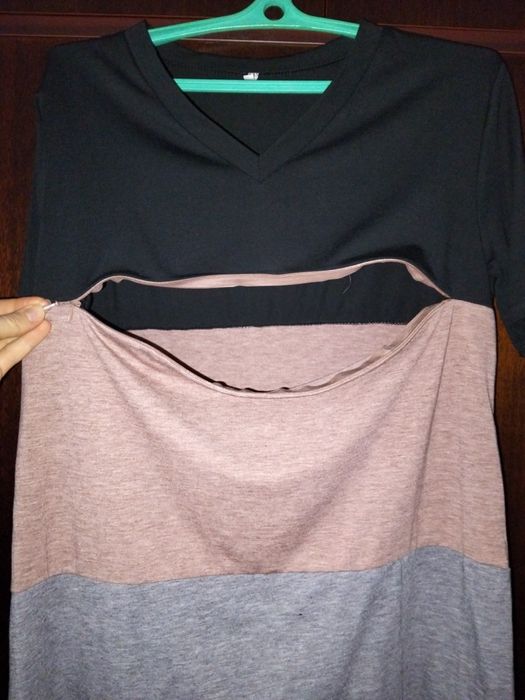 Футболка для годуючих мам і вагітних