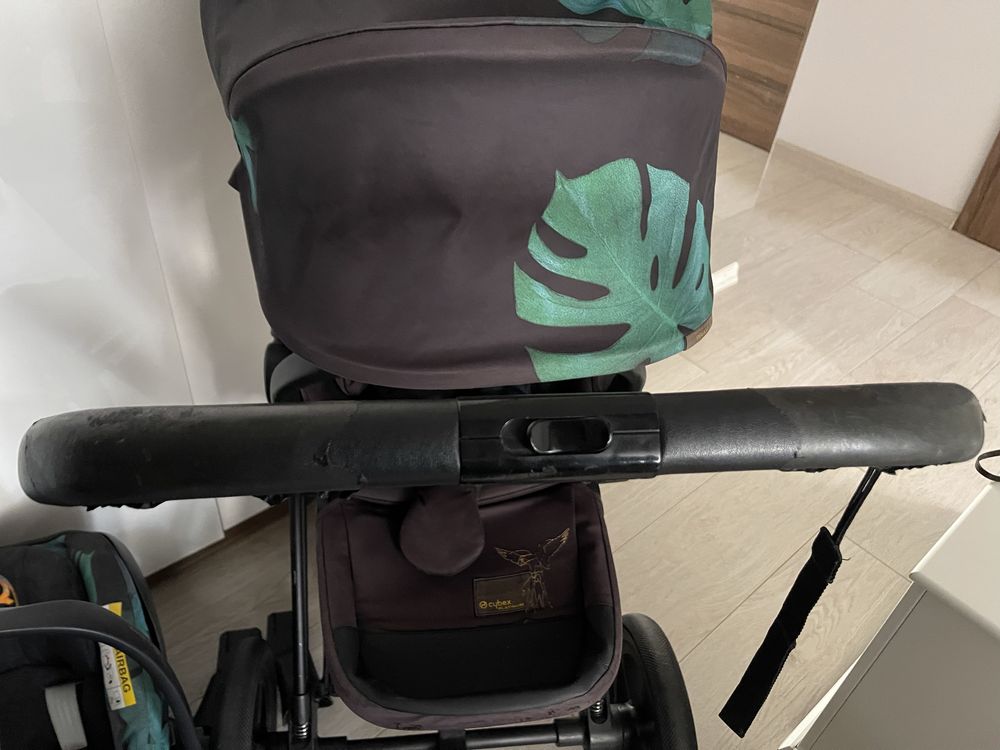 Cybex wozek 3 w 1 komplet birds of paradise