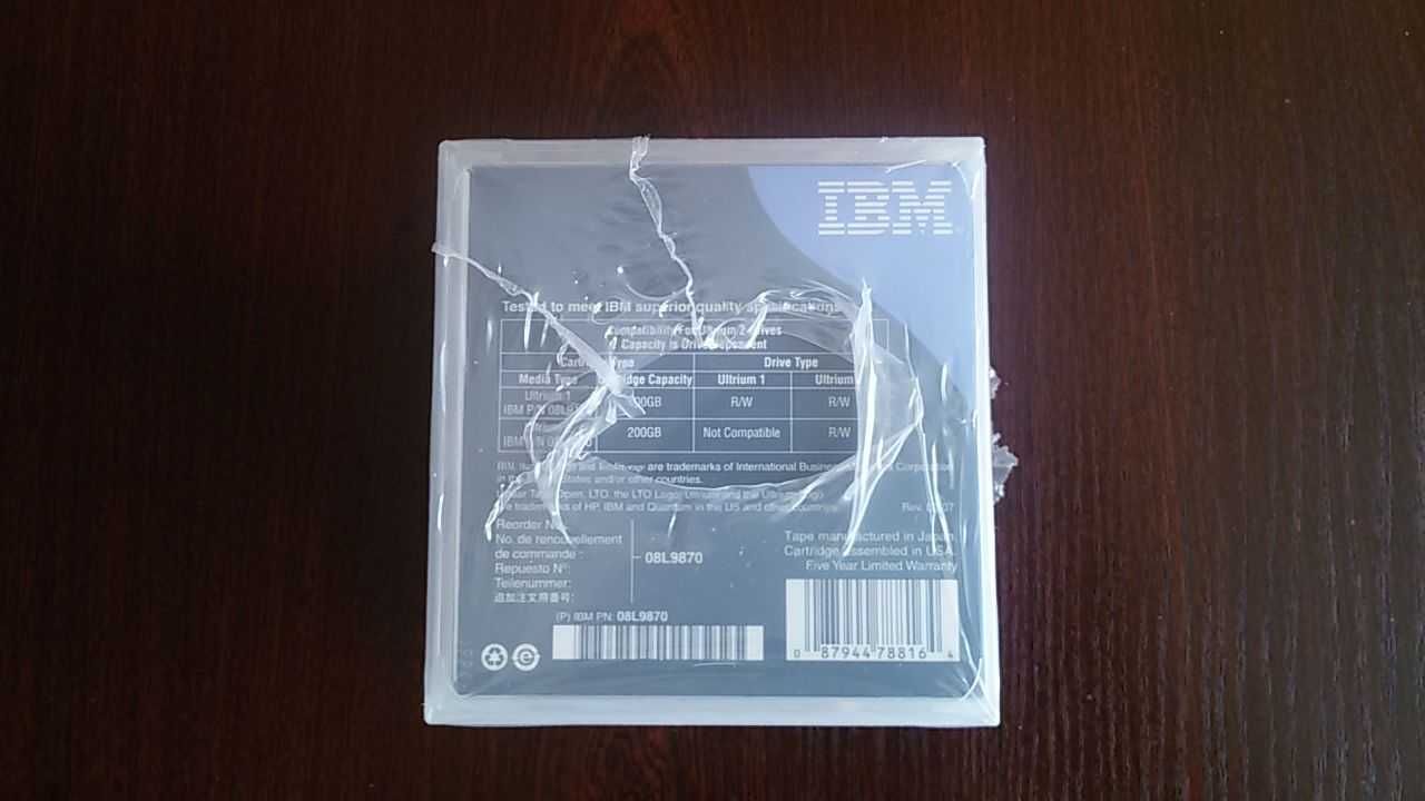 Taśma IBM 08L9870 LTO 2 ULTRIUM 200/400GB