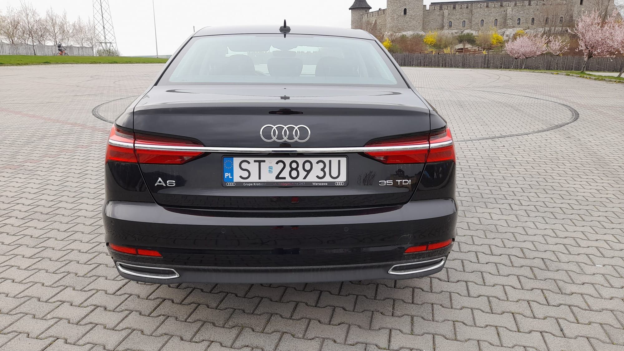 Audi A6 miesięczna rata najmu w kwocie 3 500 zł/m