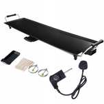 Duży Kontaktowy grill elektryczny Costway czarny 1800W 90cm Przenośny